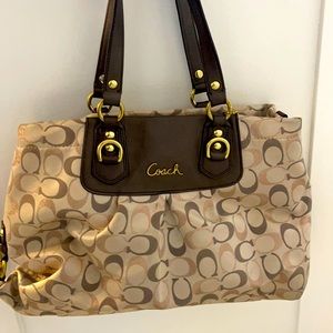Coach hand bag